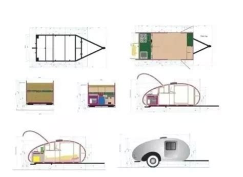 Projeto Mini Trailer Para Fabricação Reboque Trailer PDF Freela Web