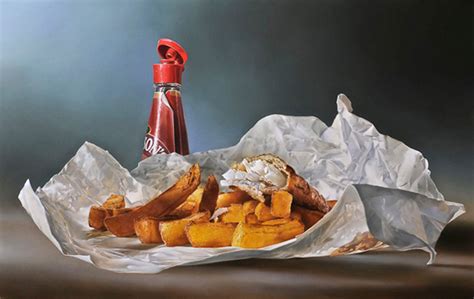 PHOTOREALISTIC FOOD PAINTINGS - The Creative Balloon / Eugen Golumbeanu – Portfolio Website