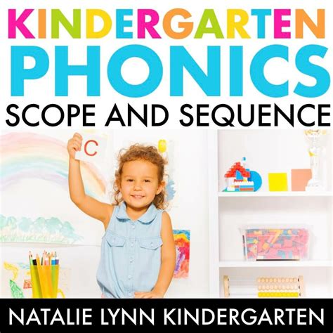 Kindergarten Phonics Scope And Sequence Natalie Lynn Kindergarten