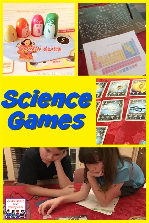 Science Games for School - Adventures in a Messy Life