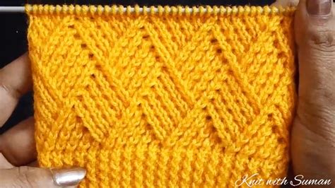 Knit Barfi Stitch You Should Learn Crochetbeja