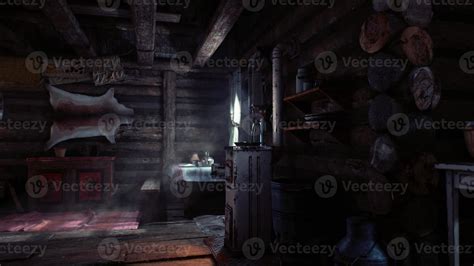 Log Cabin Interior Stock Photos, Images and Backgrounds for Free Download