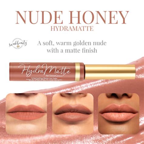 Nude Honey Hydramatte Lipsense Swakbeauty