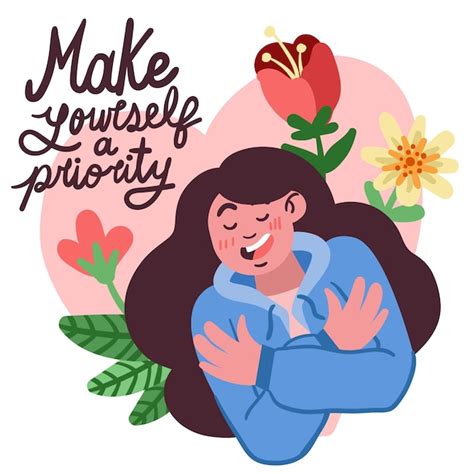 Premium Vector Self Care Concept