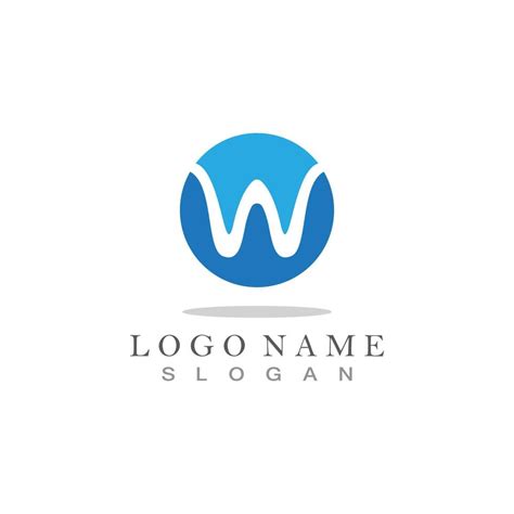 W Letter Logo Business Template Vector Icon 13807701 Vector Art At Vecteezy