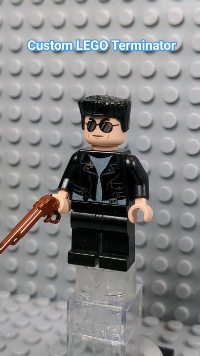 Custom Lego Terminator 2 Judgement Day T 800 Minifigure Lego