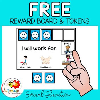 Reward Boards Token Economy For Behavior Management By Autismade