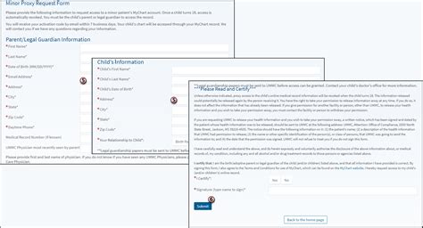 MyChart for Parents and Guardians of Minor Patients - University of ...