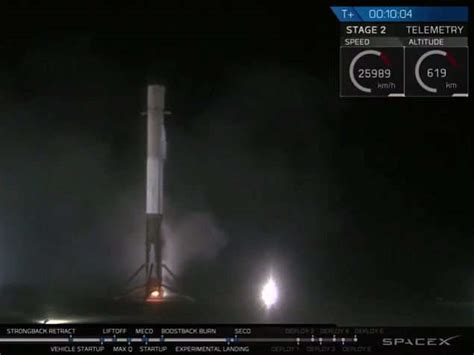 spacex succeeds  historic rocket launch landing