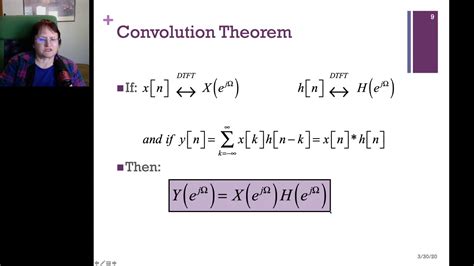 Dtft Convolution And Multiplication Properties Youtube