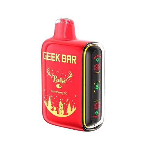 Geek Bar Pulse 15000 Strawberry Ice Disposable Vape 5pcs Pack Nimbus Imports