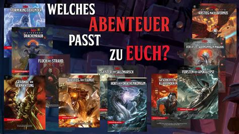 Offizielle D D 5E Abenteuer Kampagnen auf deutsch Ein Überblick