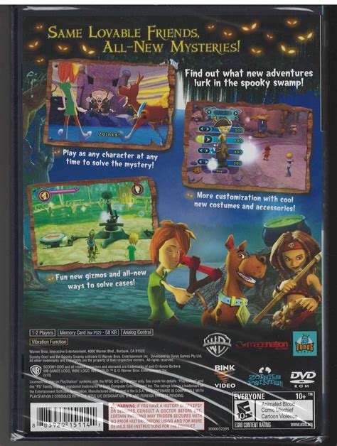 Scooby Doo And The Spooky Swamp Ps Brand New Factory Sealed Us