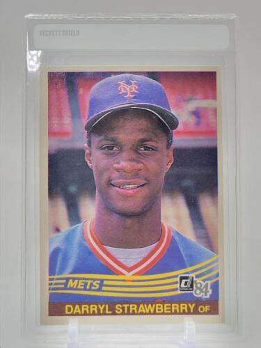 Darryl Strawberry Donruss Baseball Rookie Mets Rc Q Ebay