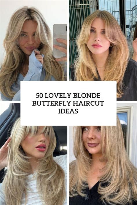 Lovely Blonde Butterfly Haircut Ideas Styleoholic