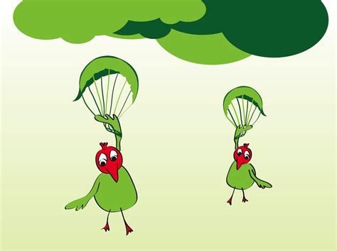 funny cartoon birds vector art graphics freevectorcom