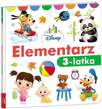 Disney Maluch Elementarz 3 Latka Praca Zbiorowa