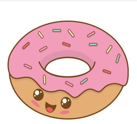 Pin By Eyda On Yemekhane S Slemesi Donut Drawing Donut Cartoon