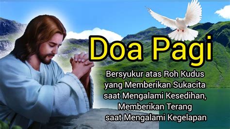 Doa Pagi Bersyukur Atas Roh Kudus Memberikan Sukacita Saat Mengalami