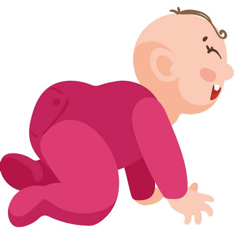 Little Baby Crawling 24089857 Png