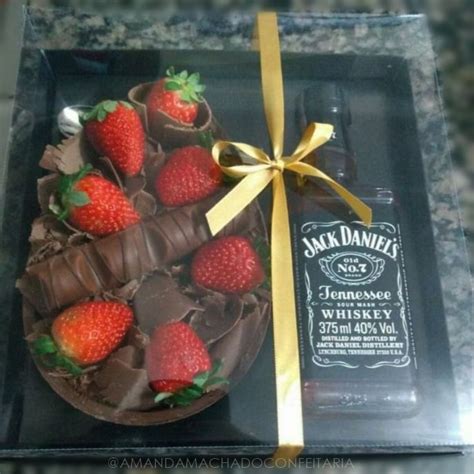 Ovo De P Scoa Kit Jack Daniel S Amanda Machado Confeitaria Ovo De