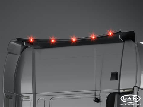 LED Dachlampenbügel ROOF LINER für DAF XF Euro 6 LightFix