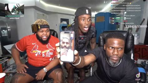 Kai Cenat Shatters Twitch Records With Kevin Hart Sleepover Stream