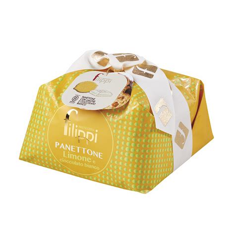 Filippi Lemon White Chocolate Panettone Divino Deli