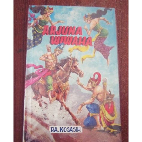 Jual Komik Wayang Jadul Arjuna Wiwaha RA Kosasih Hard Cover Legendaris