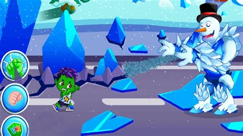 Vlad And Niki Superheroes Game Hulk Niki Fight Ice Boss Full Gameplay