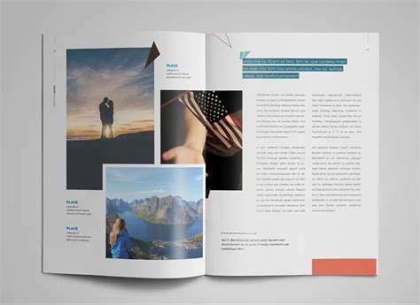 Travel Magazine Layout Template InDesign - ksioks