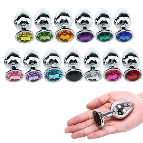 Plug Anal Jóia Aço Inox Iniciante Confortável 7 0cm Brinde MercadoLivre