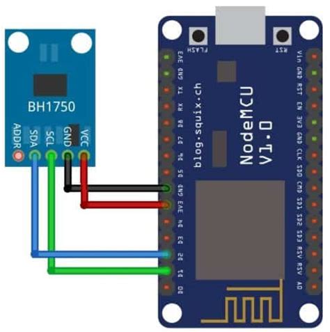 IoT ESP8266 Lux Meter Using BH1750 Light Sensor Blynk