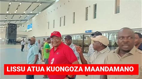 KUMEKUCHA TUNDU LISSU ALIVYOTUA DAR KUONGOZA MAANDAMANO YA CHADEMA