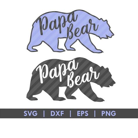 Free Papa Bear Svg 7 Svg Png Eps Dxf File