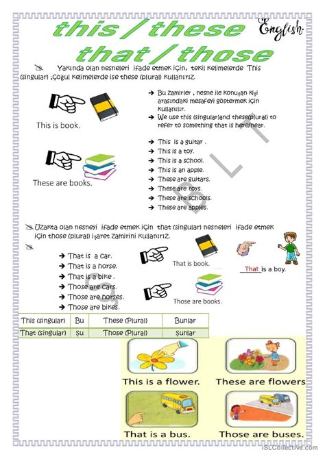 Demonstrative Adjectives English Esl Worksheets Pdf Doc 19690 Hot Sex