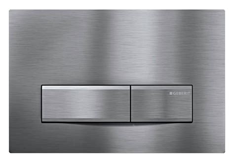 Geberit Sigma Stainless Steel Dual Flush Plate Gh