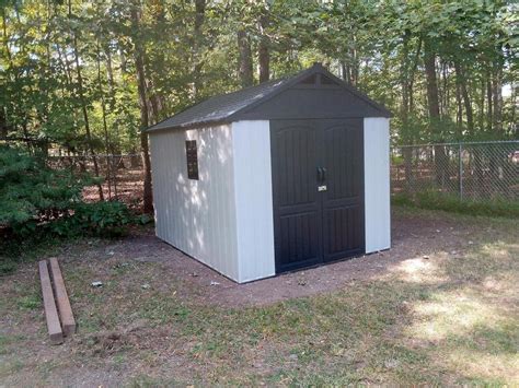 8x10 Plastic Storage Shed with Floor | Patiowell