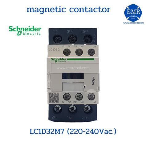 Schneider Magnetic Contactor Lc D M Vac