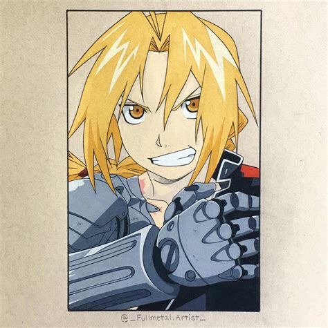 Edward Elric Fullmetal Alchemist Drawing By Fullmetal Ghoul On Deviantart