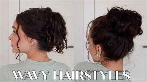 Go To Easy Hairstyles For Wavy Hair Cute And Heatless Youtube