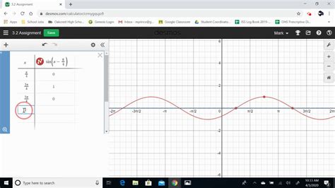 Desmos Tutorial Graphing Trig Functions Youtube