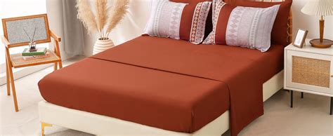 Amazon Dobuyly Burnt Orange Fall Comforter Set King Size 7 Pieces