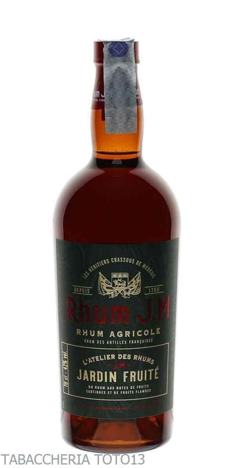 Atelier Rhum Agricole J M Jardin Fruit K Stlicher Meditationsrum