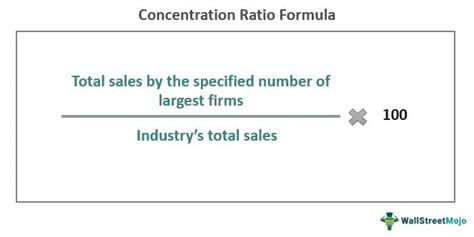 Concentration Ratio - Definition, Formula, Example, Four Firm