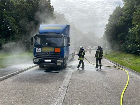 Th Abc F Lkw Brand Gefahrgut Freiwillige Feuerwehr Wenden