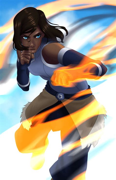 Korra Fire Bending by IYIythicInk on DeviantArt