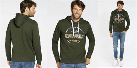 Chollo Sudadera Jack Jones con capucha para hombre por sólo 11 99 56