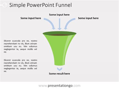 PowerPoint Funnel Chart - PresentationGO | Powerpoint, Powerpoint slide ...