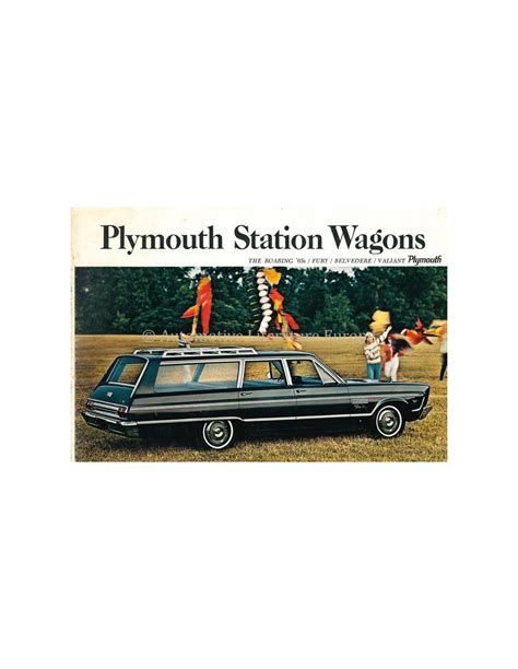 1965 Plymouth Station Wagons Range Brochure English